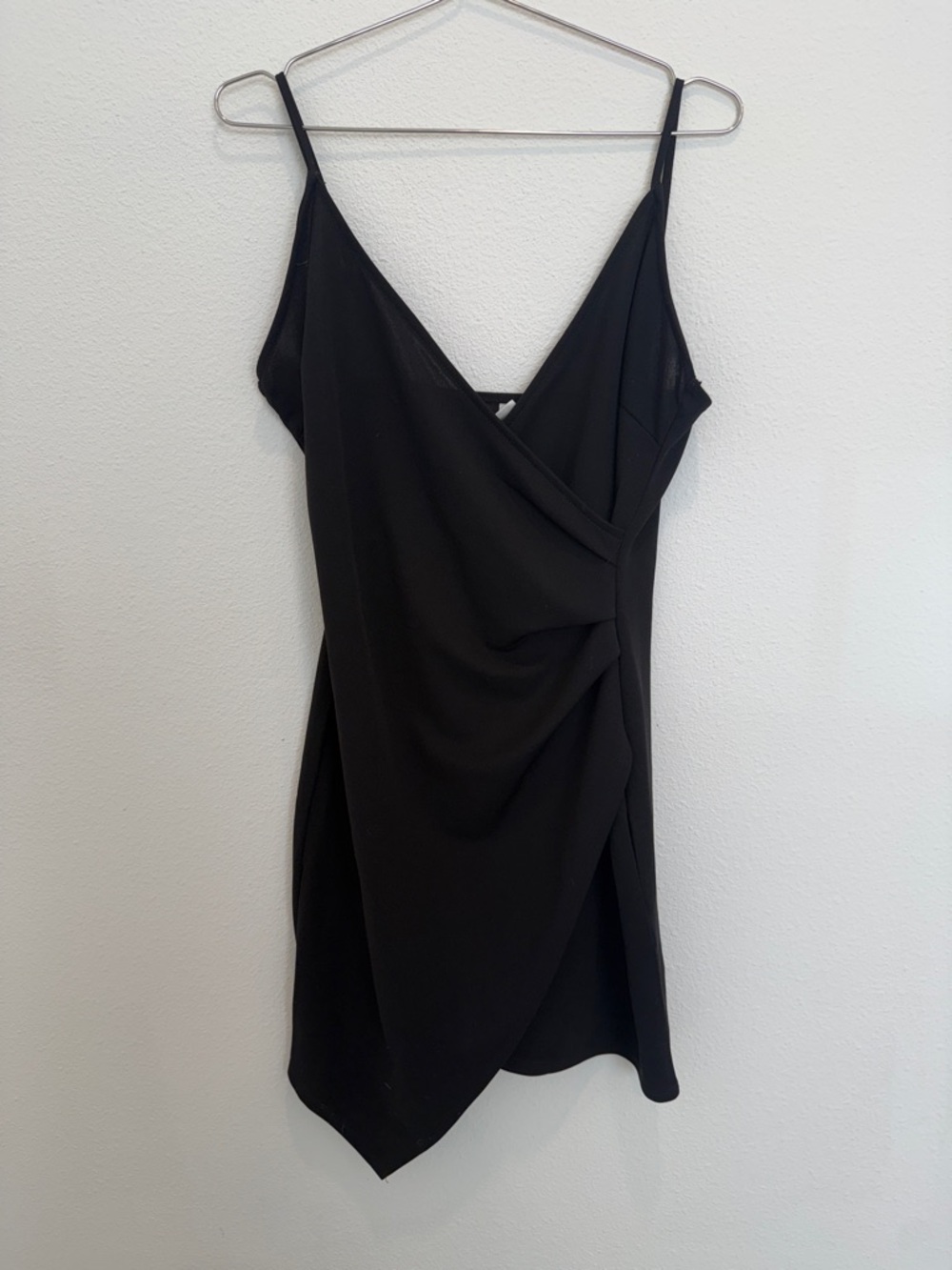 Classic little black dress with Wrap Detail